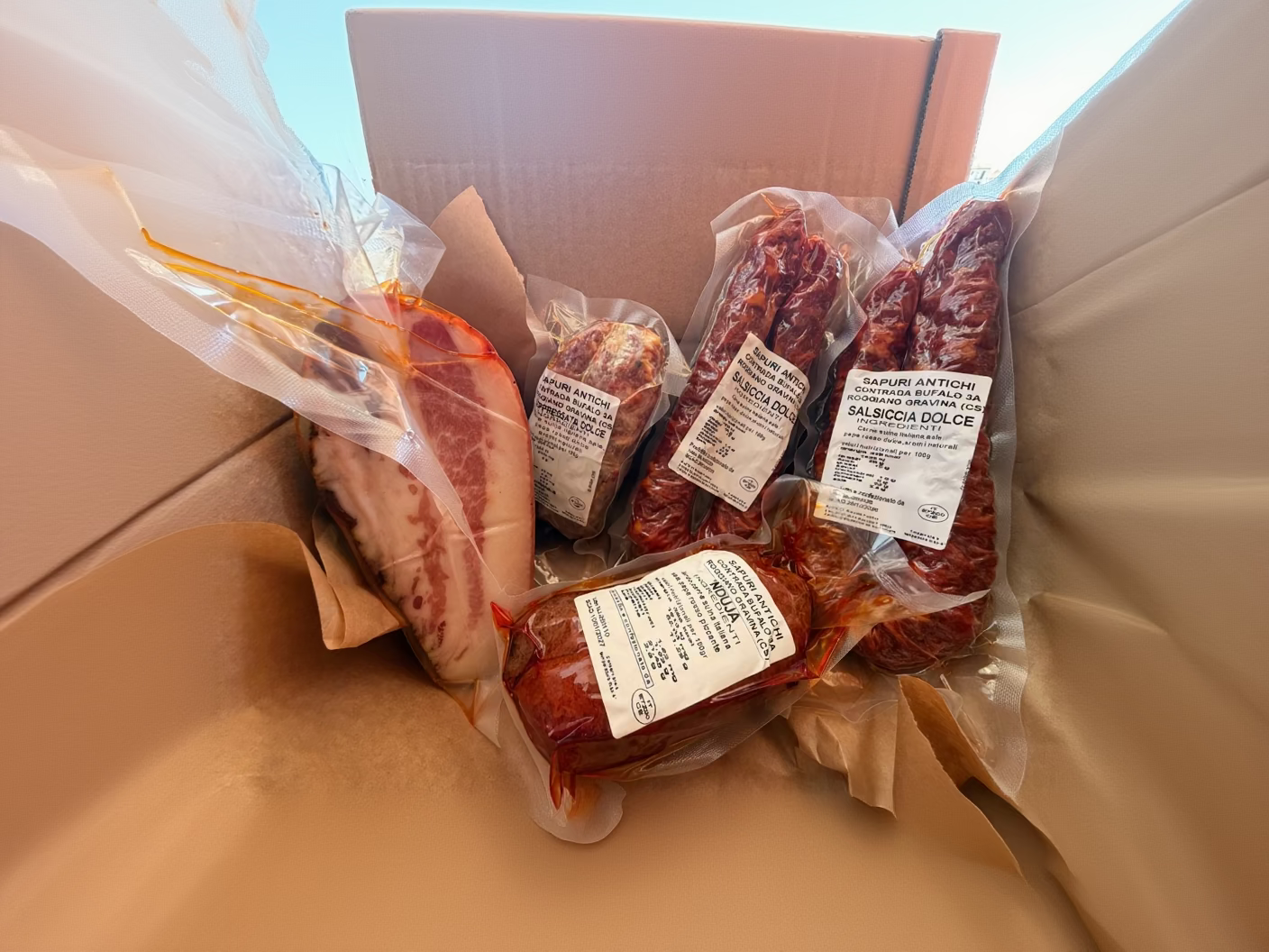 Box Duci Calabria — Selezione di Salumi Artigianali