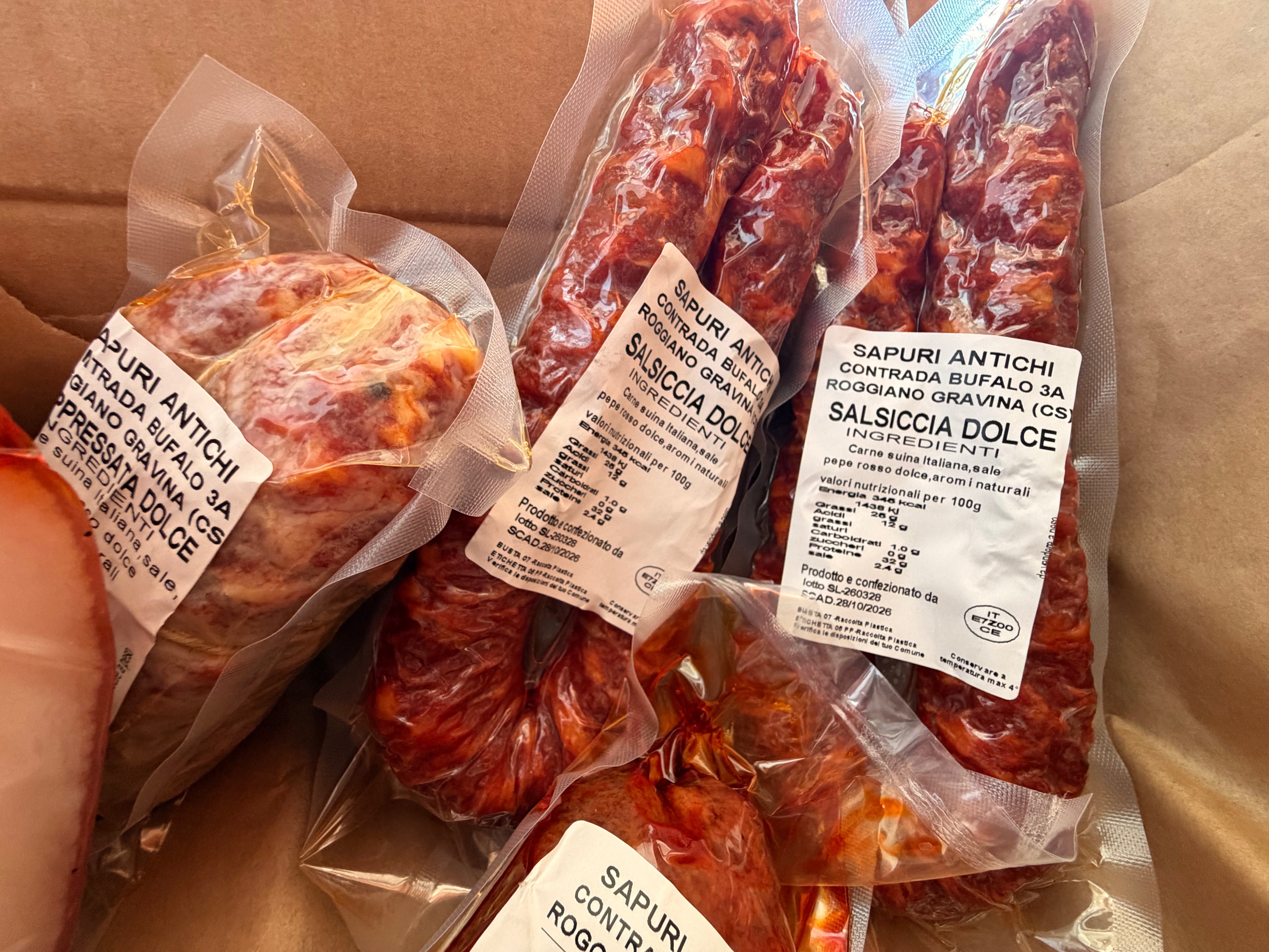 Box Duci Calabria — Selezione di Salumi Artigianali