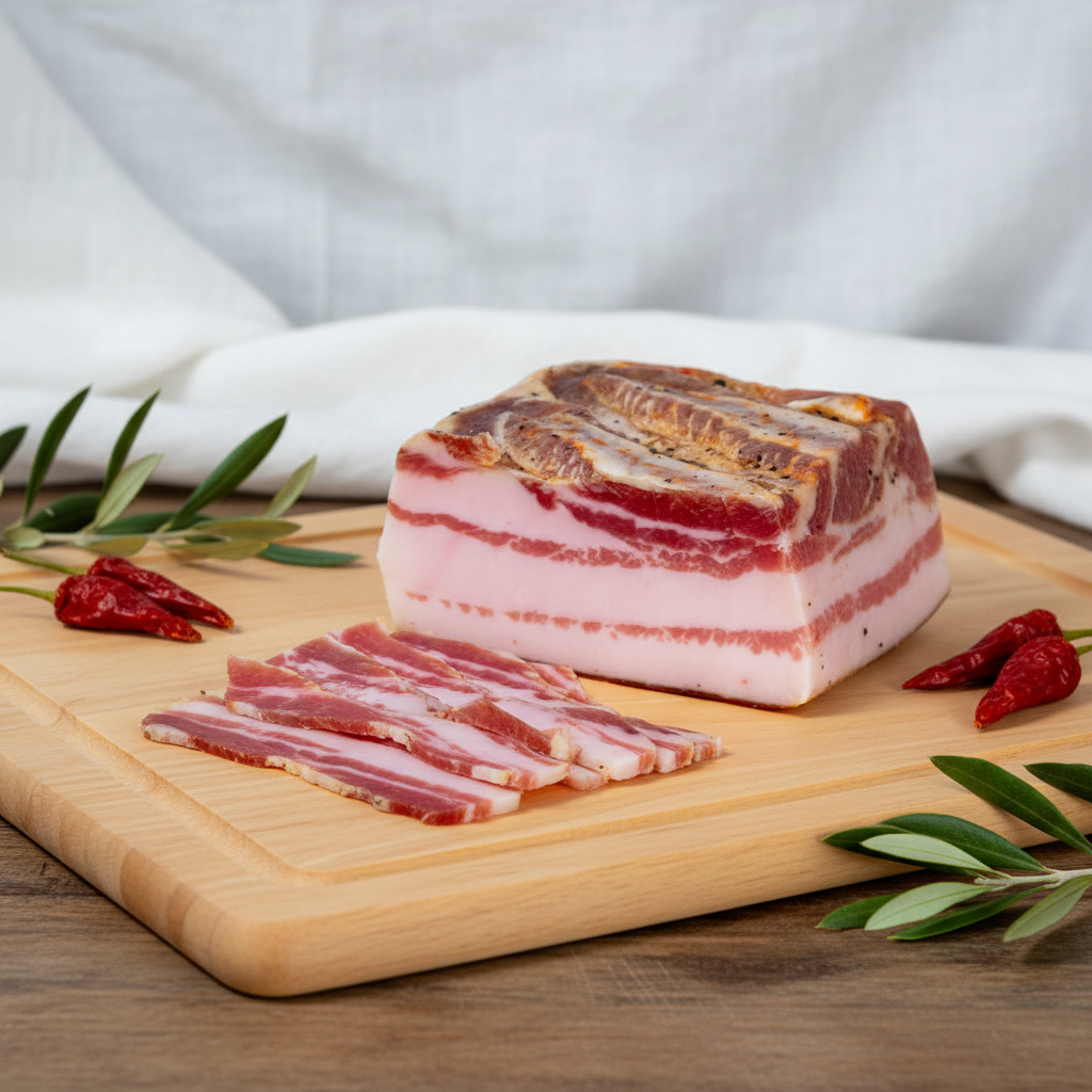 Pancetta tesa stagionata - Componente