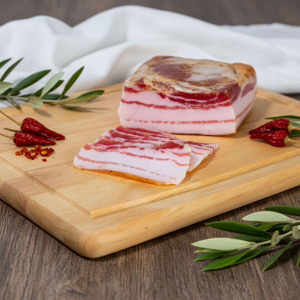 Pancetta tesa stagionata - Componente