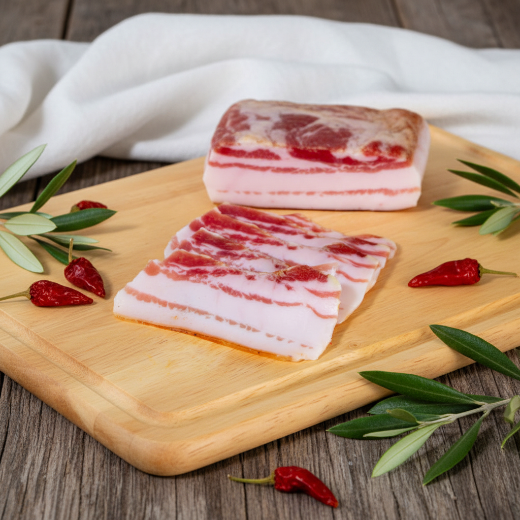 Pancetta tesa stagionata - Componente