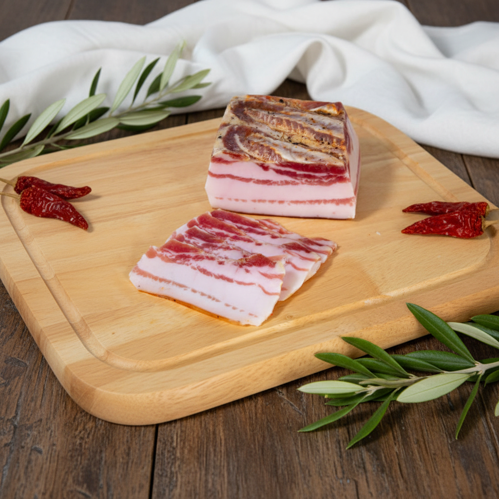 Pancetta tesa stagionata - Componente