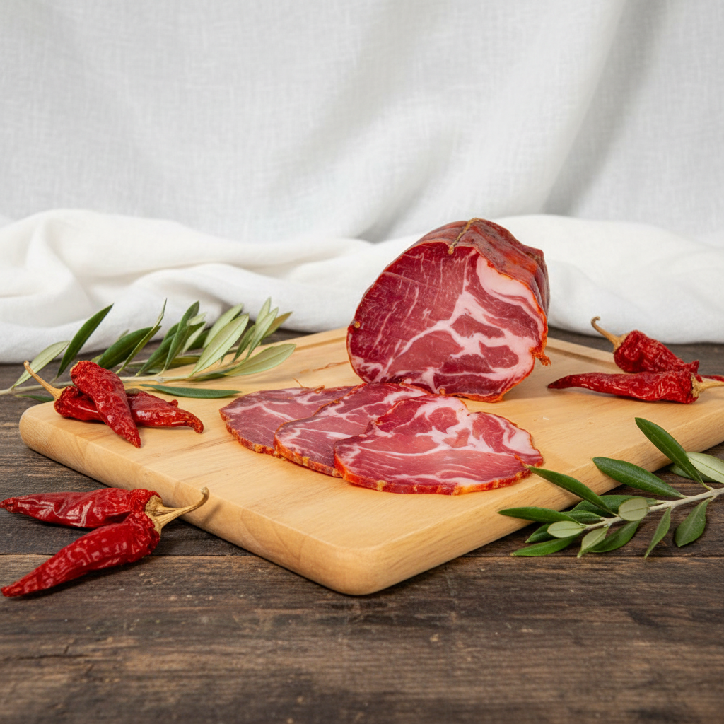 Capocollo stagionato Calabrese – 600g